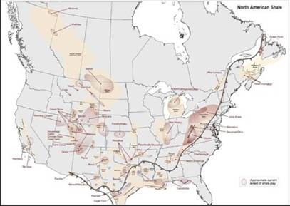 There Are A Large Number Of Shale Plays