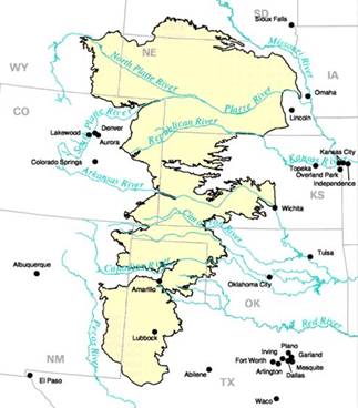 Large Ogallala Aquifer Expanse