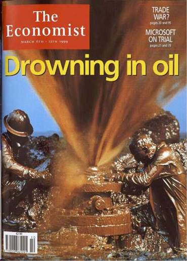 Economist Cover Marks Oil Industry Bottom