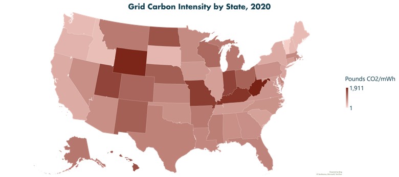 A map of the united states Description automatically generated