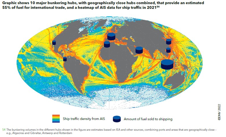 A map of the world Description automatically generated